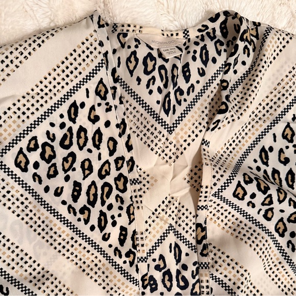 Anthropologie Margaux Leopard Duster Kimono by Mignon Doo // OS - Picture 4 of 6